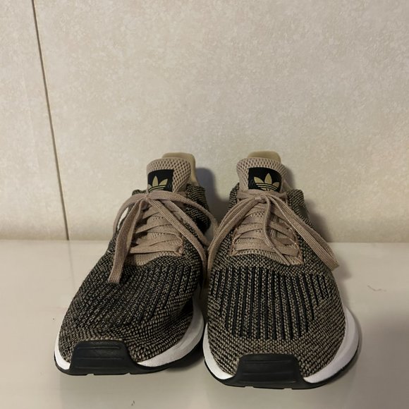 Mens ADIDAS Swift Sz 13 Black & Beige Originals Athletic Running Sneakers main image 6
